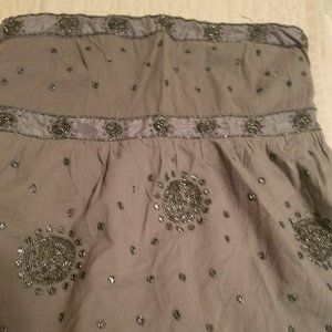 Strapless Beaded Top